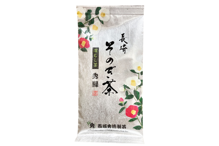 お茶 緑茶 秀緑 90g 1袋 [西坂秀徳製茶 長崎県 東彼杵町 hs42bag510013] 国産 長崎県産 東彼杵 茶葉 ティーパック