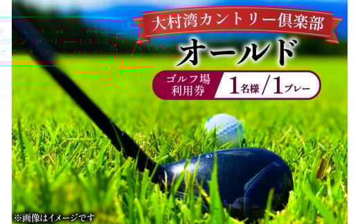 ゴルフ 利用券 大村湾カントリー倶楽部（オールド）「ゴルフ場利用券（平日）」 [大村湾カントリー倶楽部 長崎県 東彼杵町 hs42bag300000] ゴルフ場 利用券 ゴルフプレー券 チケット 体験チケット ごるふ 施設利用券