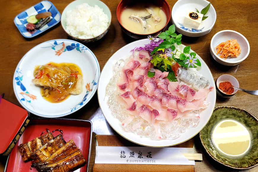 お食事券 チケット 【川魚料理】田中屋(龍頭泉荘) お食事券 3,000円分 [田中屋(龍頭泉荘) 長崎県 東彼杵町 hs42bag680002] 川魚料理 お食事券 チケット 田中屋(龍頭泉荘)