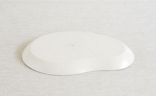 【波佐見焼】フレッシュアート ビーンプレート(大) 〈ラディッシュ〉 3枚【菊祥陶器】[OAQ003] / 陶器 食器 プレート 波佐見焼 お皿