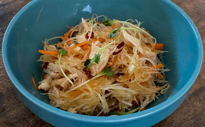 青パパイヤ 2個(約2kg) 栽培期間中農薬不使用【あい農産】 [OBM004]