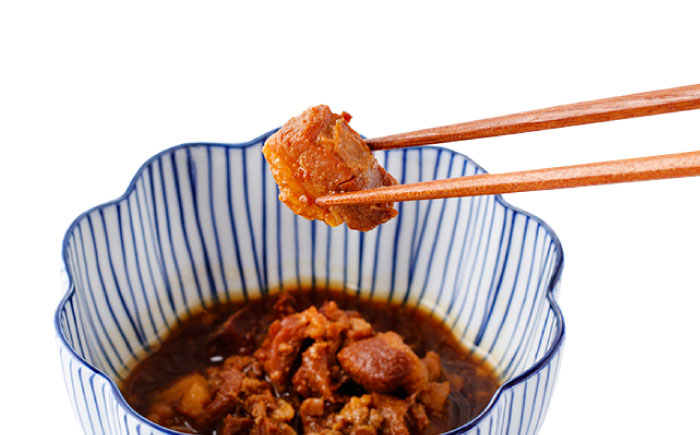 【3回定期便】角煮まぶし 3個 （総計9個） 【株式会社岩崎食品】 [OCT038] / 角煮 かくに 角煮 角煮　かくに かくにまぶし