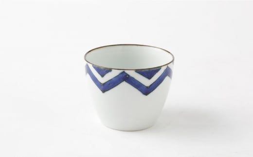 【波佐見焼】陶器 染シリーズそばちょこ 4個セット 直径8.5cm×H6.7cm/陶器 皿 陶磁器 食器 お皿 そば猪口【山下陶苑】 [OAP041]