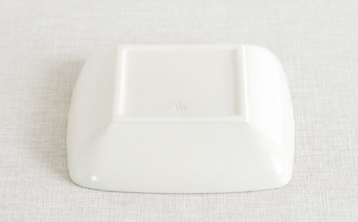 【波佐見焼】フレッシュアート 角預け 鉢 2柄セット〈ビーン・ラディッシュ〉 [OAQ049]