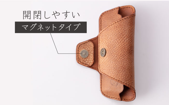 本革 イタリアンレザー 眼鏡ケース（3）【kazu gee factory】 [OBG016-3] 3