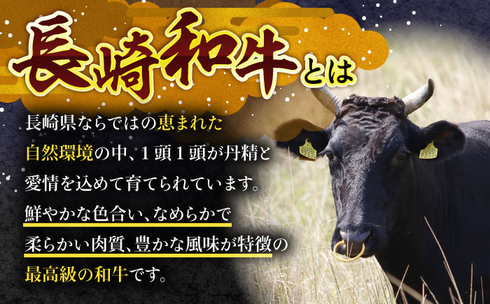 【6回定期便】長崎和牛ハンバーグ 5個【株式会社 黒牛】[OCE065] / 牛肉 ハンバーグ 手ごねハンバーグ 牛肉100%
