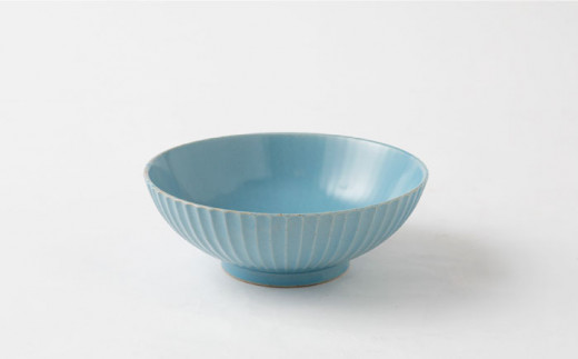 【波佐見焼】陶器 しのぎシリーズ 多用鉢 カラー4色 4個セット/陶器 皿 陶磁器 食器 お皿 和柄【山下陶苑】 [OAP007]