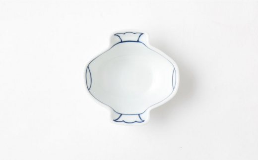 【波佐見焼】陶器 豆鉢シリーズ 呉須 gosu 5種セット 各1個/陶器 皿 陶磁器 食器 お皿【山下陶苑】 [OAP045]