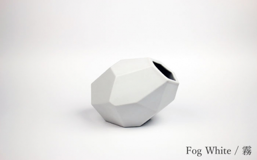 【Fog White / 霧】【波佐見焼】corock フラワー 〈Sサイズ〉花瓶 nucca NEIROシリーズ /陶器  陶磁器 花瓶 花器  インテリア 花【山下陶苑】 [OAP046]