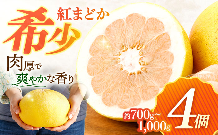 ぷりぷりで爽やかな香り！ 紅まどか 4個入り【おおたに農園】 [OBP001]