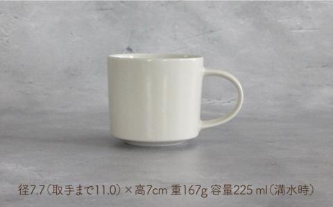 【波佐見焼】Naturalシリーズ マグカップ M 2個セット （ホワイト）スープカップ スープマグ【光春窯】 [XD41]