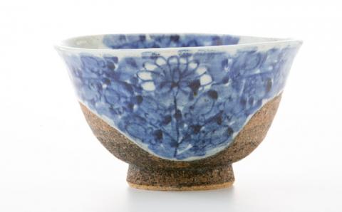 【波佐見焼】花唐草 どんぶり【洸彩窯】 [EE24]