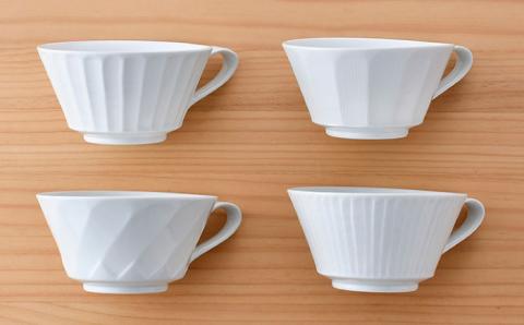 【波佐見焼】 スープマグ 4点セット 【一真窯】 [BB29]