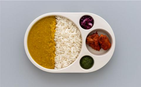 【波佐見焼】zen to 角田 陽太 カレー皿「Curry Circle」2枚セット プレート 食器【中善】 [YE02]