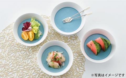 【波佐見焼】ブルースプレッドボール ボウル S 5個セット【一真窯】 [BB51]