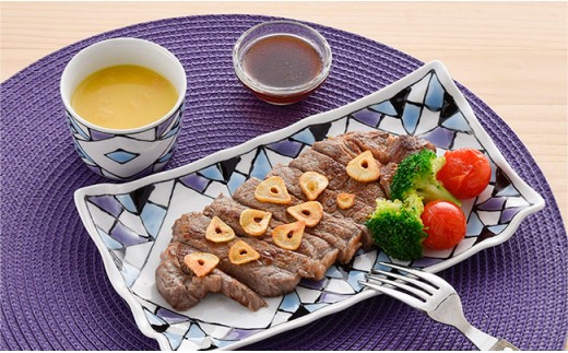 【波佐見焼】ステンドグラス柄 プレート ミニカップ セット【大新窯】 [DC17]