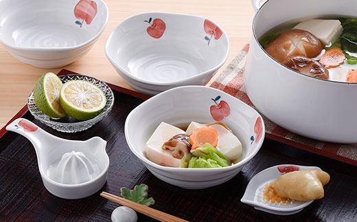 【波佐見焼】毎日使える レモン絞り器・ミニおろし器・小鉢 3種セット【松幸陶芸】 [HB12]