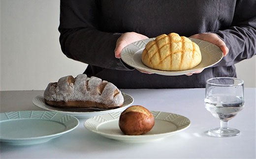 【波佐見焼】YABANE シリーズ 20cm リム プレート 4枚セット【永峰製磁】【eiho】 [RA50]