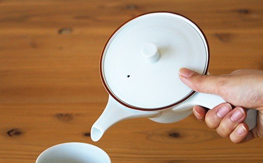 【波佐見焼】オリジナル 新型急須（中）【とう器ハウス】 [YB01]