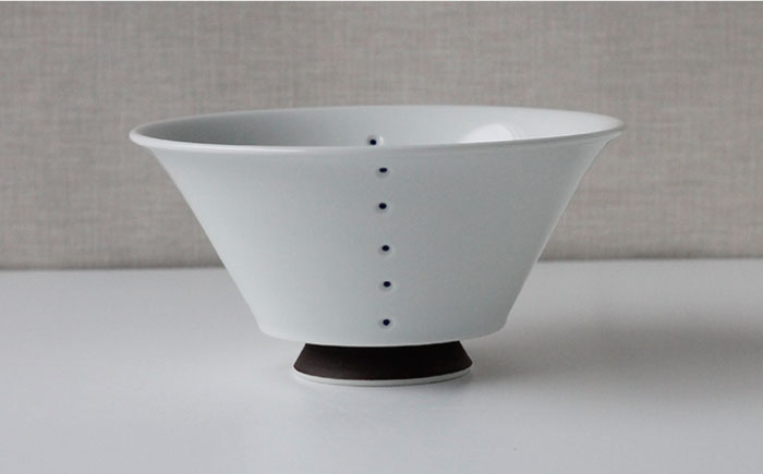 【波佐見焼】彫り点彩 イケメン丼 どんぶり 2色セット【Cheer house】 [AC132]