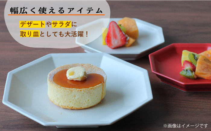 【波佐見焼】 Cheerful プレート グリーン（中） 3枚セット 【Cheer house】 [AC181]