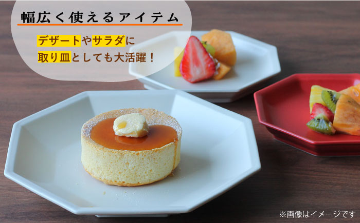 【波佐見焼】 Cheerful プレート（中） 5色セット （Y/R/GR/W/BK）【Cheer house】 [AC192]