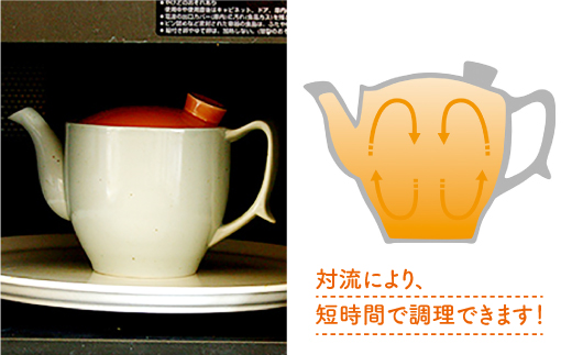 【波佐見焼】レンジでカンタン出汁ポット（クリーン機能付き）薄紅色【西日本陶器】 [AC73]