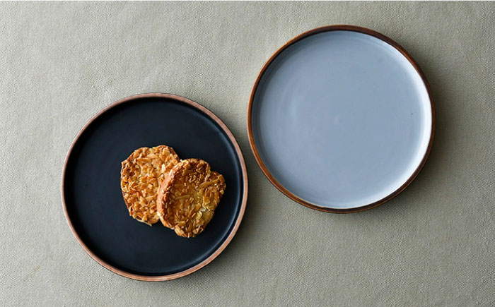 【波佐見焼】ギアシリーズ プレート 小（17.5cm） マットカラー ペアセット【大新窯】 [DC101]