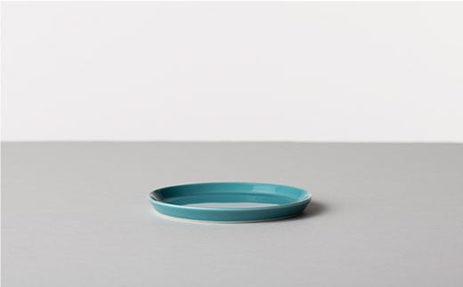 【波佐見焼 マルヒロ】HASAMI SEASON 01 プレートミニ・プレート ペアセット（4点）イエローベージュ×グリーン [EB98]