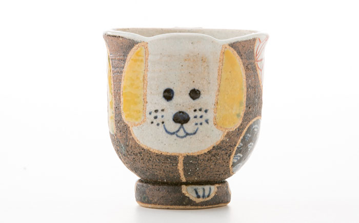 【波佐見焼】いぬあそびシリーズ マグカップ【洸彩窯】 [EE20]