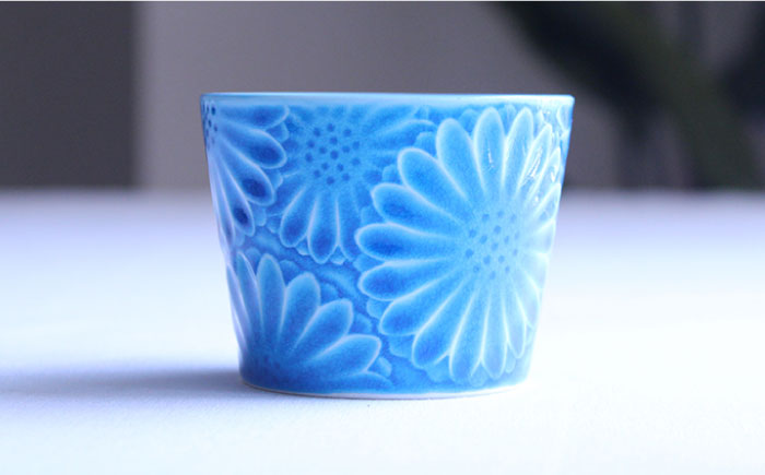 【波佐見焼】マリーゴールド ミニカップ 5色セット「涼-ryou-」【翔芳窯】 [FE131]