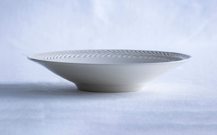 【波佐見焼】ローズマリー マルチ ボウル アイボリー【翔芳窯】 [FE219]