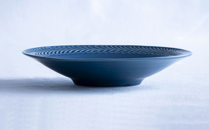 【波佐見焼】ローズマリー マルチ ボウル デニム【翔芳窯】 [FE222]