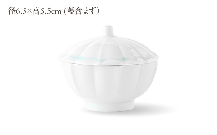 【波佐見焼】ombre de fleur プティポット melodie blue 4個セット【翔芳窯】 [FE511]