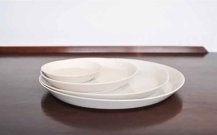 【波佐見焼】リム/rim プレート L 2枚セット【堀江陶器】 [JD157]