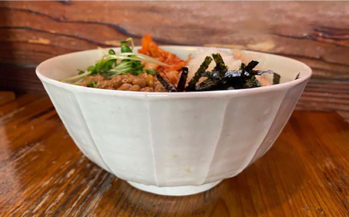 【波佐見焼】灰釉 面取り 大鉢 ボウル 2個セット【堀江陶器】 [JD163]