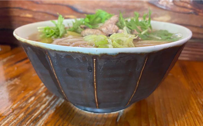 【波佐見焼】鉄釉 面取り 大鉢 ボウル 2個セット【堀江陶器】 [JD164]