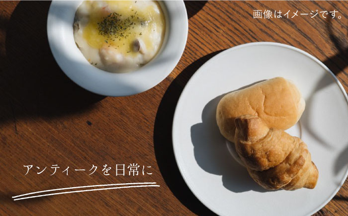 【波佐見焼】デルフト皿 プレート 18cm 白マット釉 2枚セット【イロドリ】 [KE25]