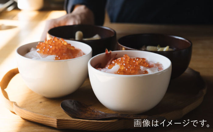 【波佐見焼】コロンとボウル ミルク色 2個セット 食器 皿【イロドリ】 [KE59]