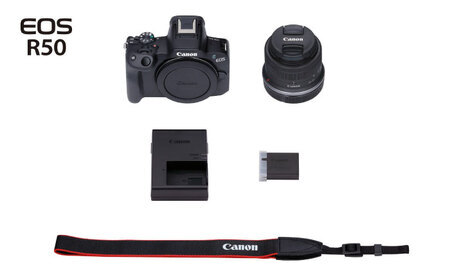 美品｜シャッター数2.3万回以下］ Canon EOS R50 ［ブラック］ 美品｜シャッター数2.3万回以下］ Canon EOS R50 ［ブラック
