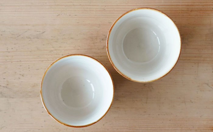 【波佐見焼】SHINOGI カップ 小 2点セット 生成【studio wani】 [MB68]