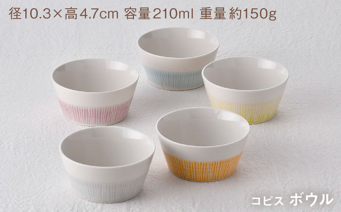 【波佐見焼】ボウルセット カラフル オリジナルセット 10点【西日本陶器/陶芸ゆたか】 [NB151]