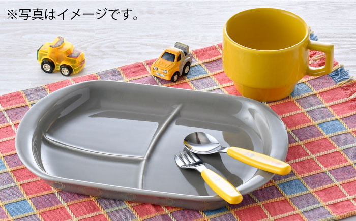 【波佐見焼】もぐもぐごっくん 子供食器(BOX付き)2点セット【マルヒロ】 [NB90]