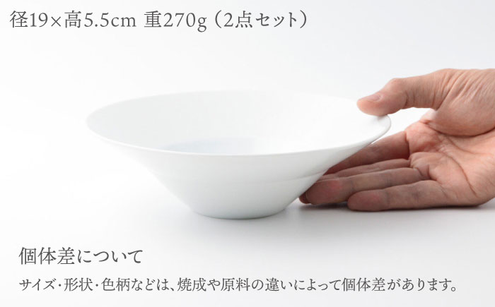 【波佐見焼】【essence】ボウル 2点セット agasuke【西海陶器】 [OA301]