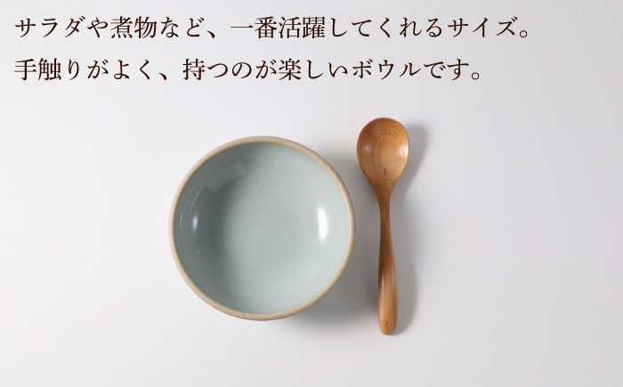 【波佐見焼】CoCon（ここん）ボウルS  ミントブルー 5個セット 食器 皿【福田陶器店】 [PA305]