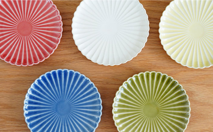 【波佐見焼】花しのぎ 新取皿揃 小皿 5枚【団陶器】 [PB78]