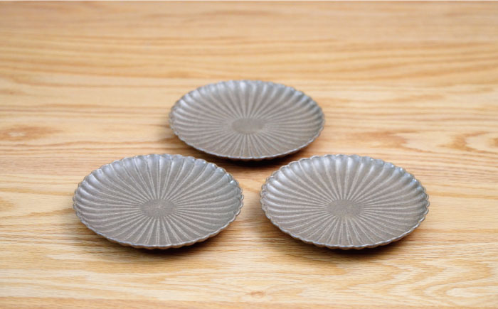 【波佐見焼】花しのぎ トリオ 取皿 小皿 (栗)【団陶器】 [PB88]