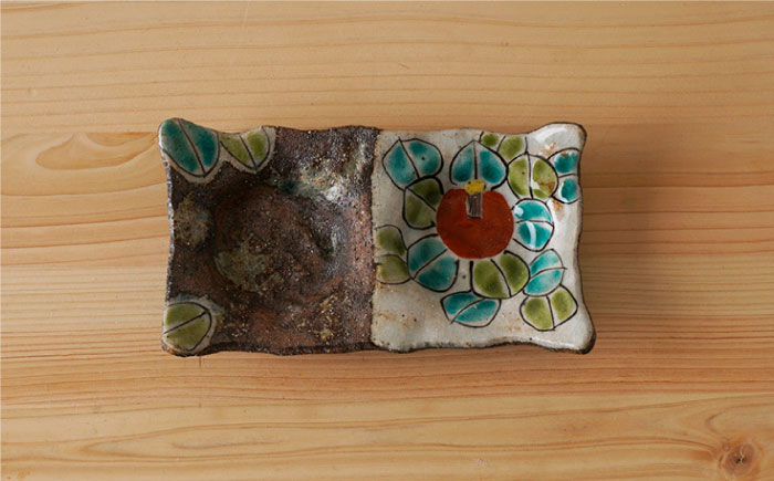 【波佐見焼】洸彩窯 手造り二品盛 小皿 4種セット【陶もと】 [PE17]