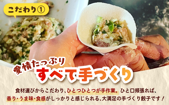 【モチッ！じゅわ～！手作り餃子】冷凍生餃子　焼き餃子・水餃子 セット 計30個 食べ比べ 【点心屋台くまや】 [QG03]