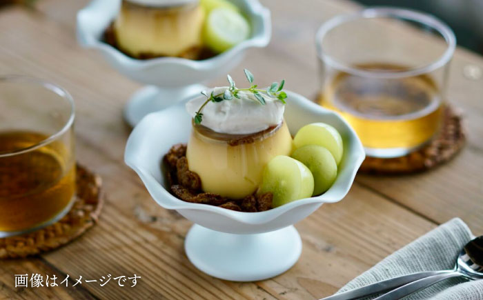 【波佐見焼】白磁 デザートカップ 2個セット【アトリエビスク】 [RD33]